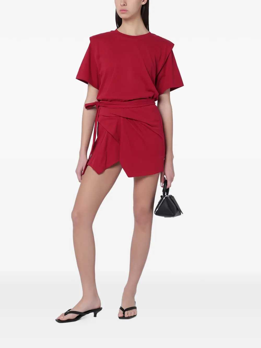 ISABEL MARANT Zelitos T-shirt Rood