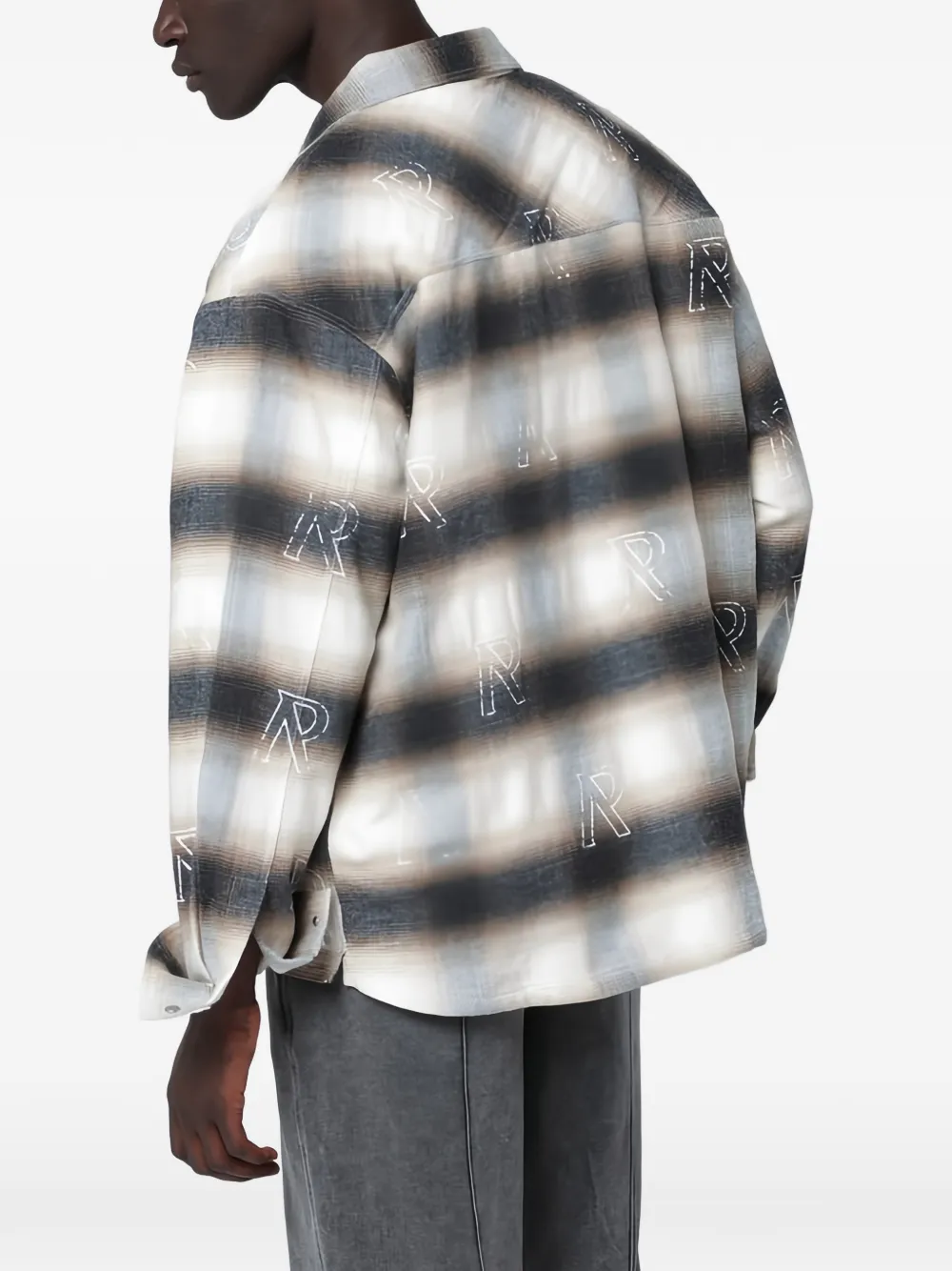  Represent Check Shirt - Neutrals 