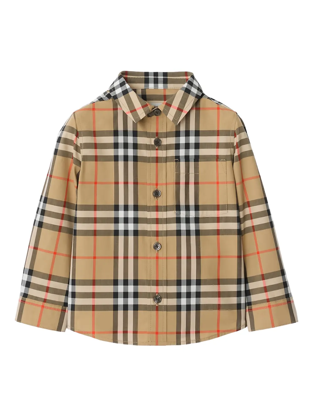 Burberry Kids Camicia a quadri - Toni neutri