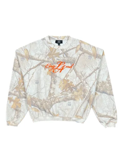 Represent sweat EngLand à motif camouflage