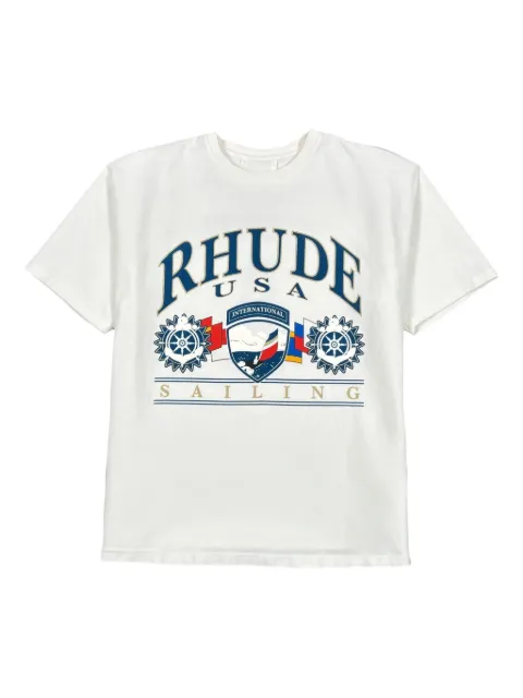 RHUDE playera de vela Icon