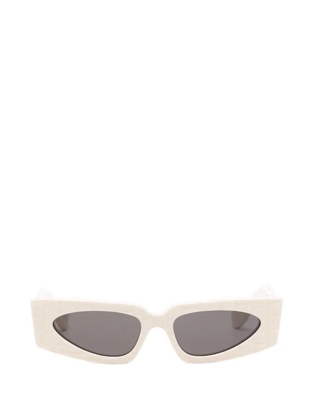 VALENTINO GARAVANI EYEWEAR Occhiali da sole VLogo rettangolari - Toni neutri