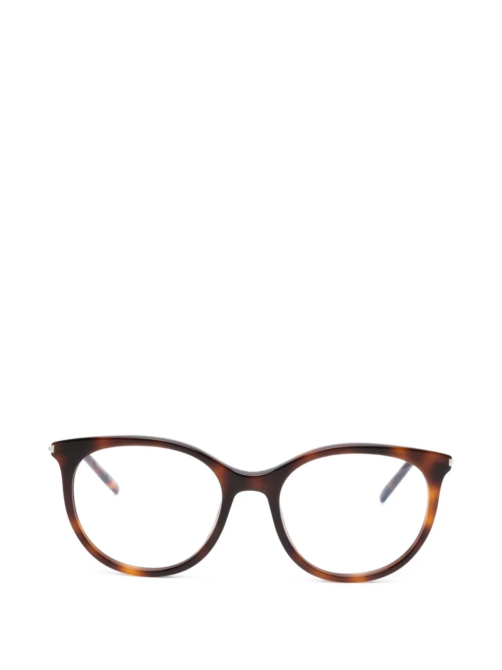 Saint Laurent Eyewear Occhiali tondi - Marrone