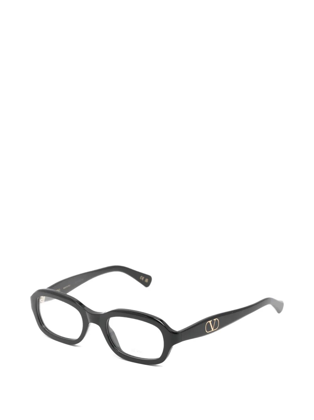 VALENTINO GARAVANI EYEWEAR Bril met ovaal montuur Zwart