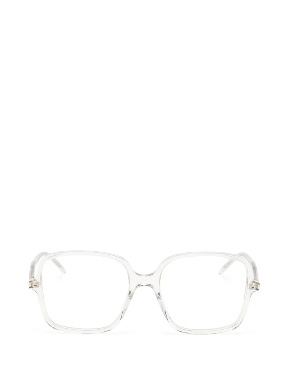 Saint Laurent Eyewear Occhiali squadrati - Toni neutri