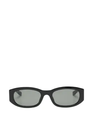 Gucci Eyewear ジオメトリック サングラス | ブラック | FARFETCH JP