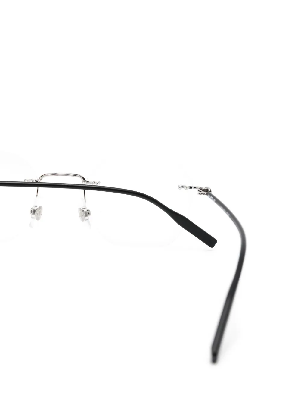 Montblanc Bril met rond montuur Zilver