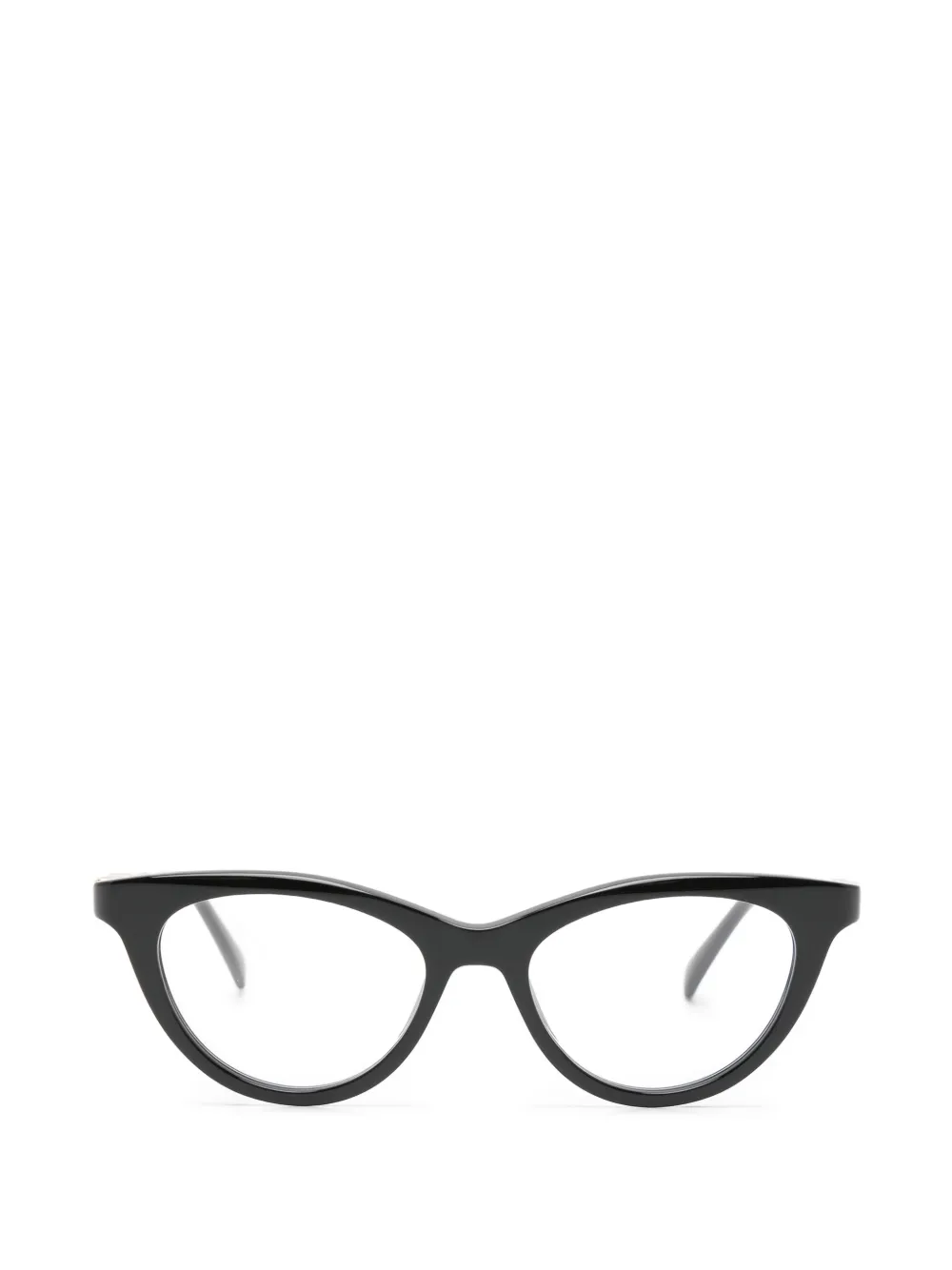 Gucci Eyewear Occhiali cat-eye con logo - Nero