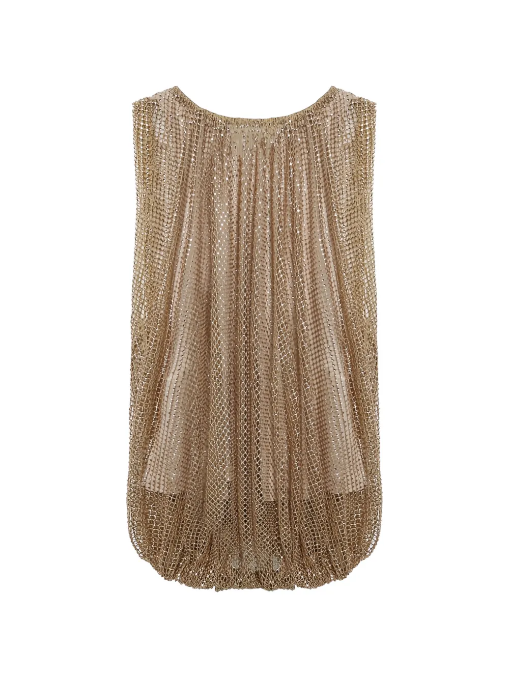 Sportmax Top in rete - Oro