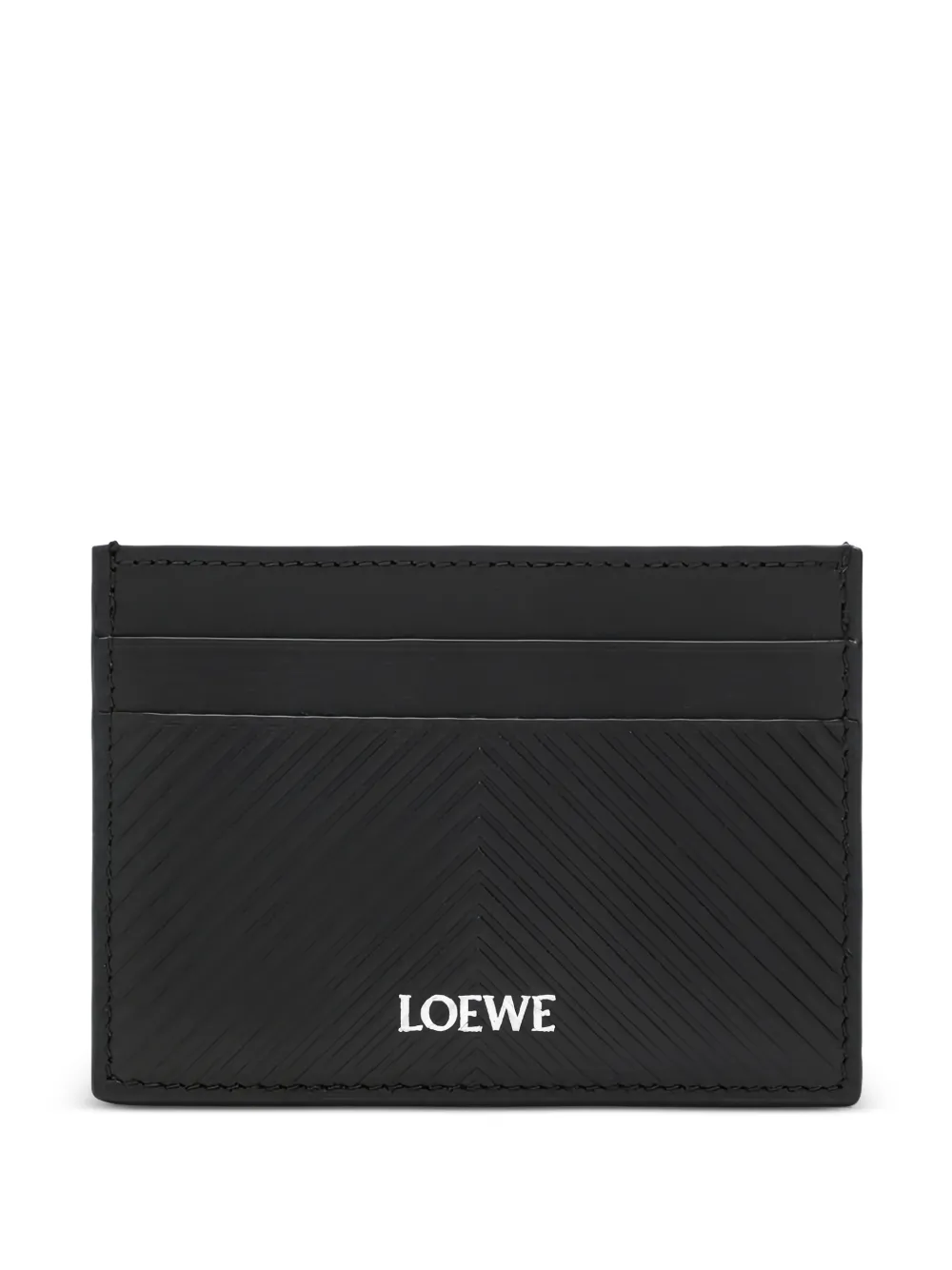 LOEWE Portacarte con stampa - Nero