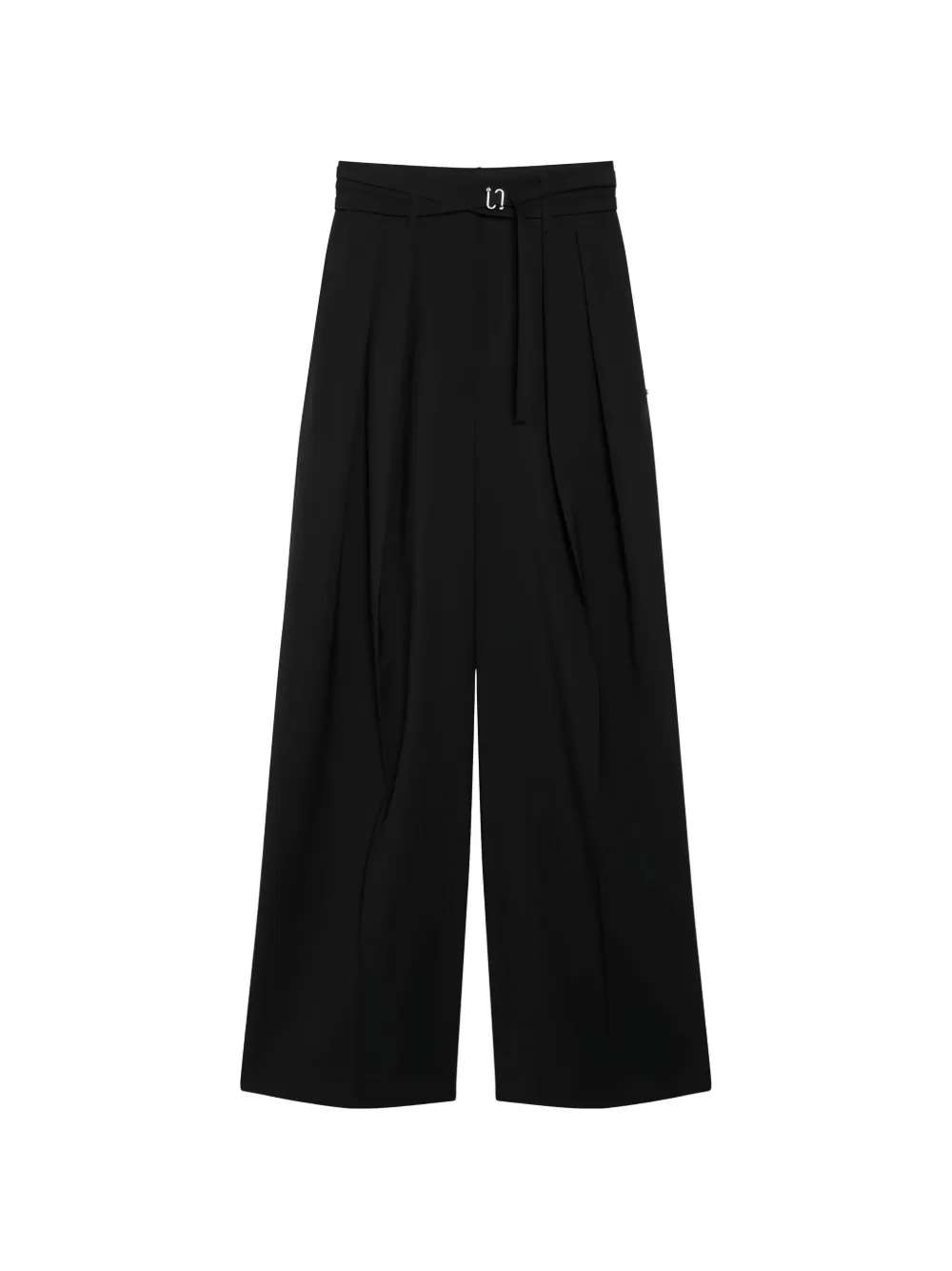 Sportmax belted trousers - Black