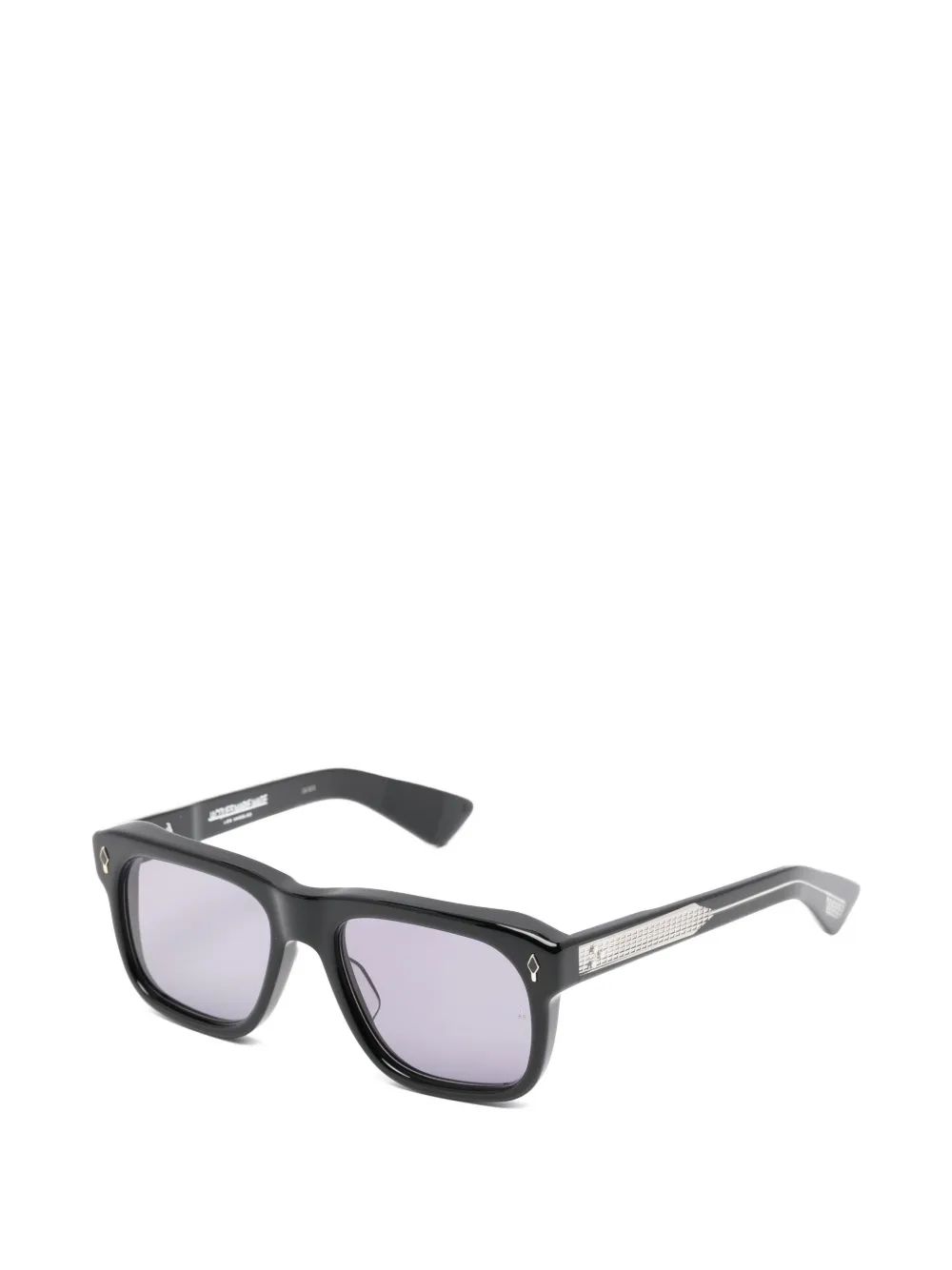 Jacques Marie Mage Yves square-frame sunglasses - Zwart
