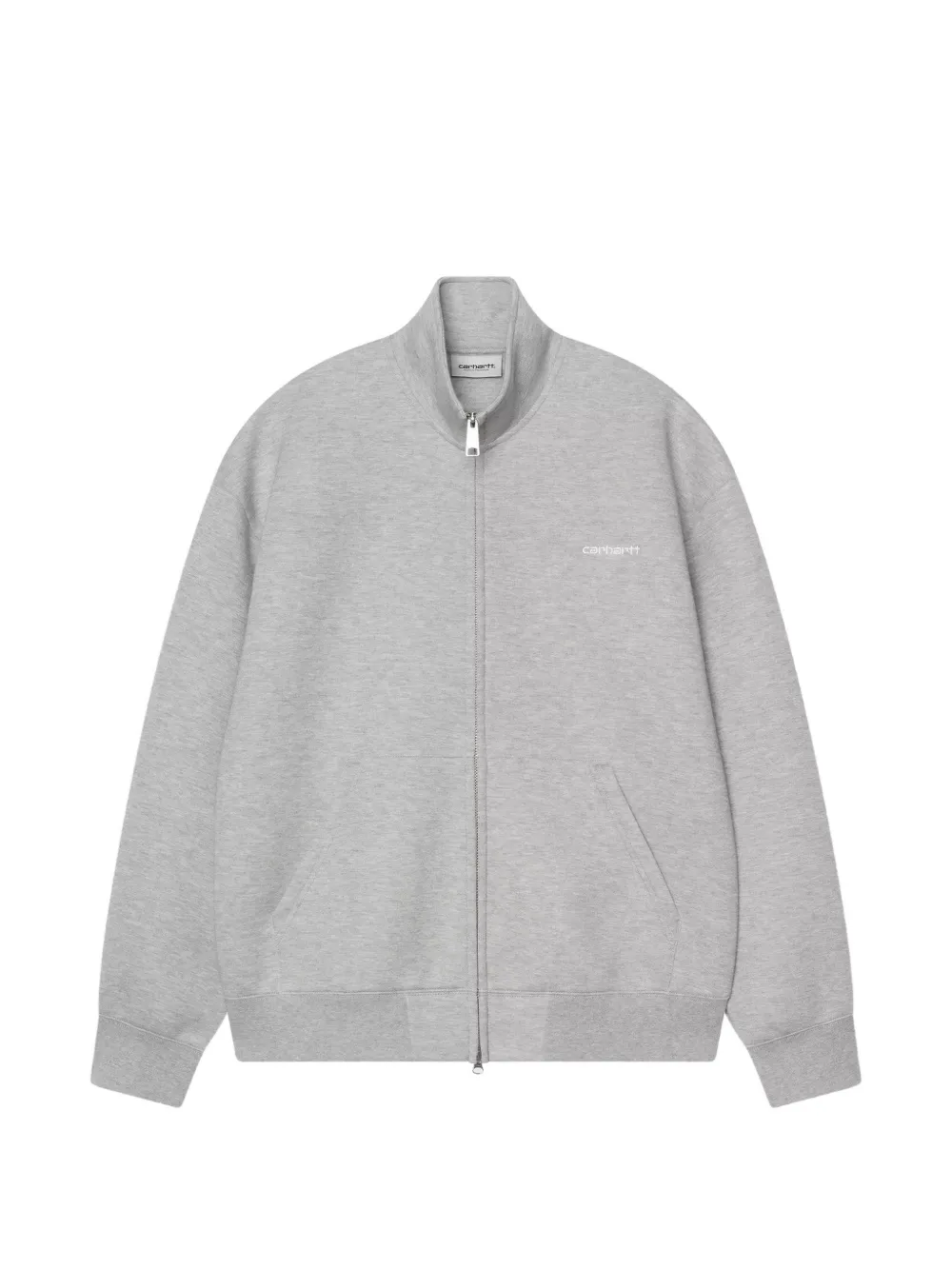 Carhartt WIP Felpa Alda con zip - Grigio