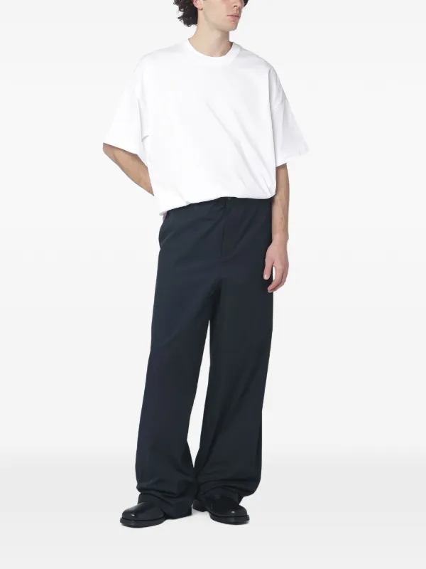 Jil Sander Elasticated Trousers | Blue | FARFETCH IL