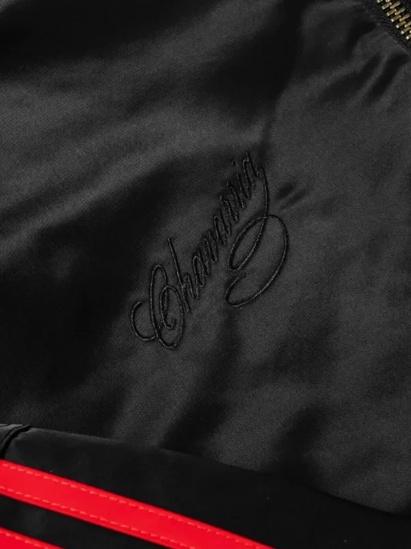 Willy Chavarria x Adidas サテン ボンバージャケット | ブラック