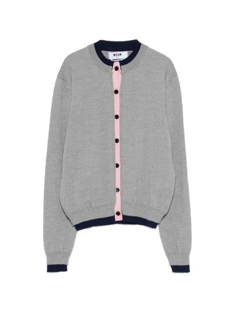 MSGM crew-neck cardigan