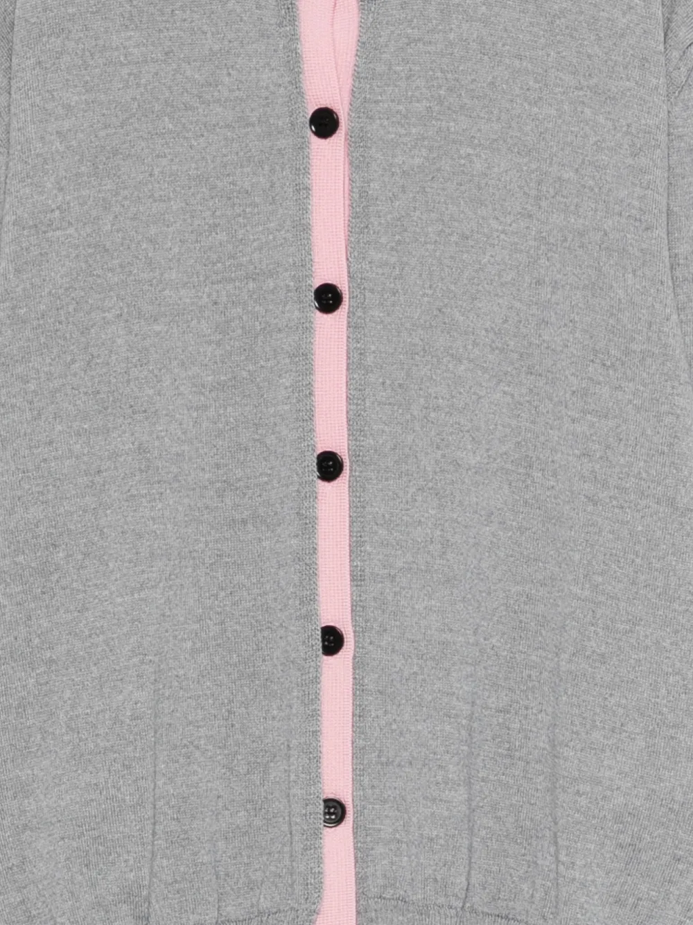  Msgm Crew-neck Cardigan - Grey 