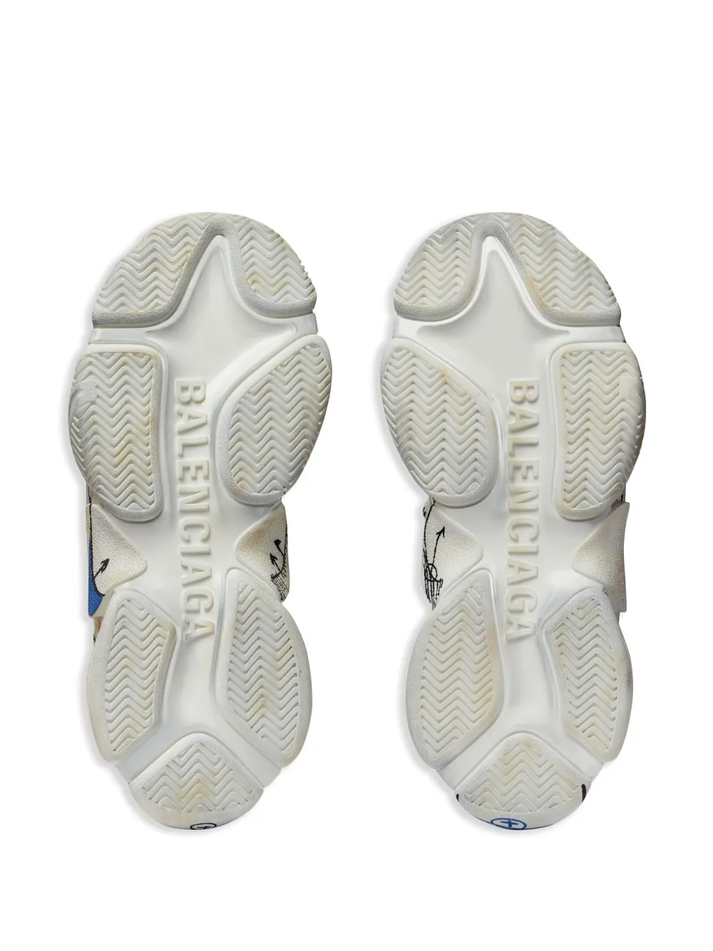 Balenciaga Triple S sneakers Wit