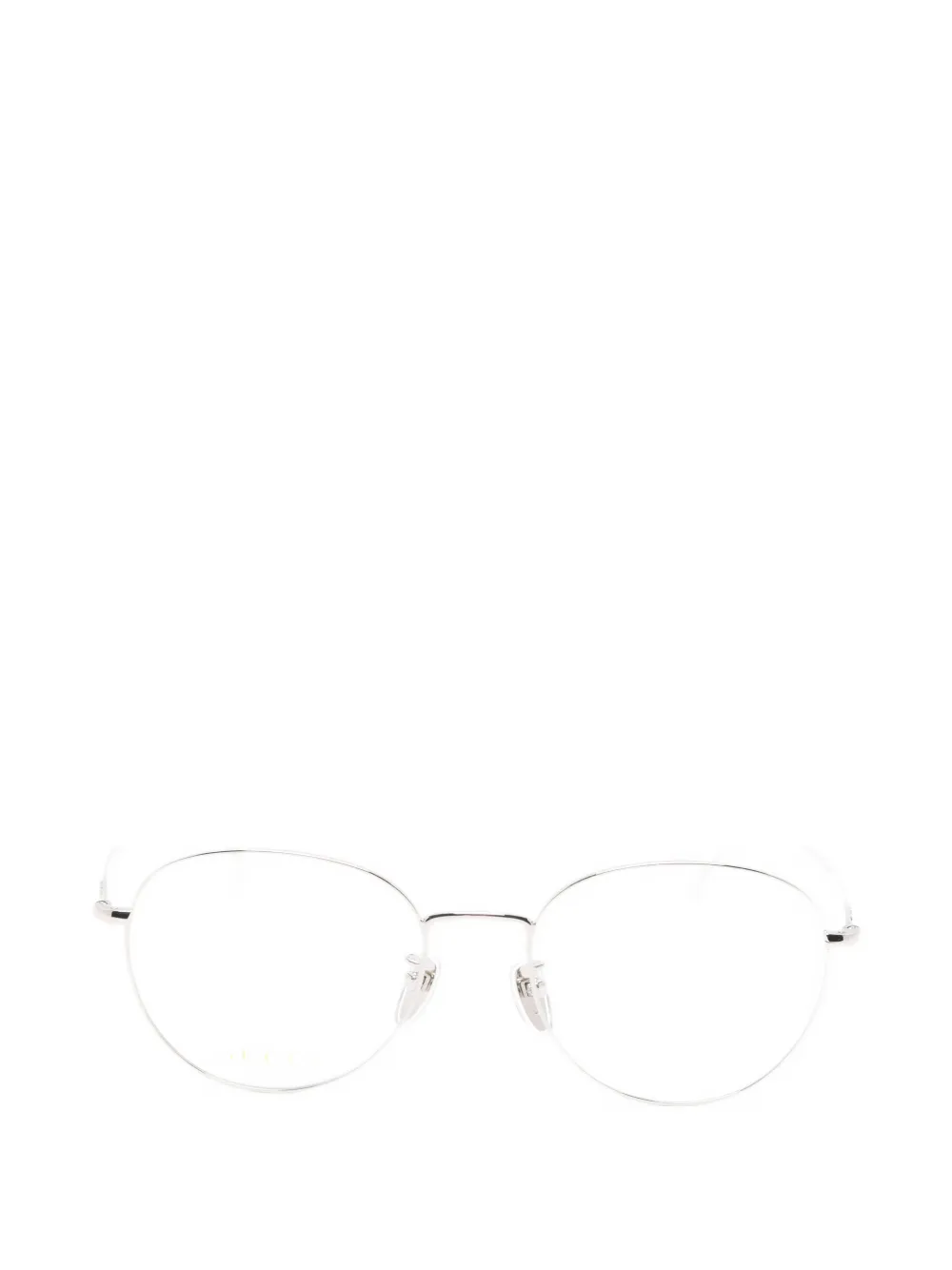Gucci Eyewear oval-frame glasses - Argento