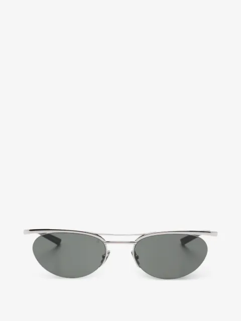 Saint Laurent Eyewear 飞行员镜框太阳眼镜