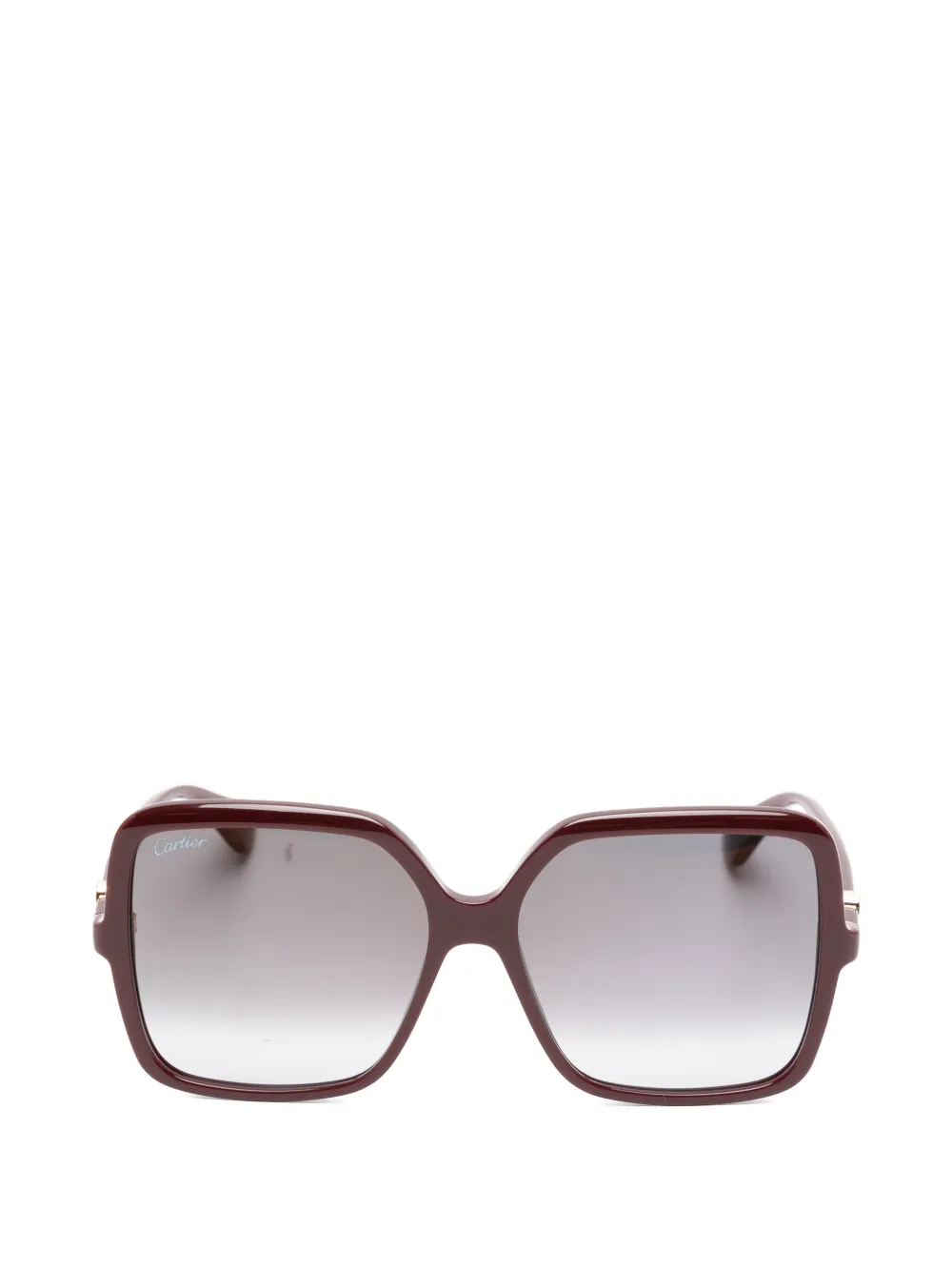 Cartier Eyewear square-frame sunglasses - Rosso