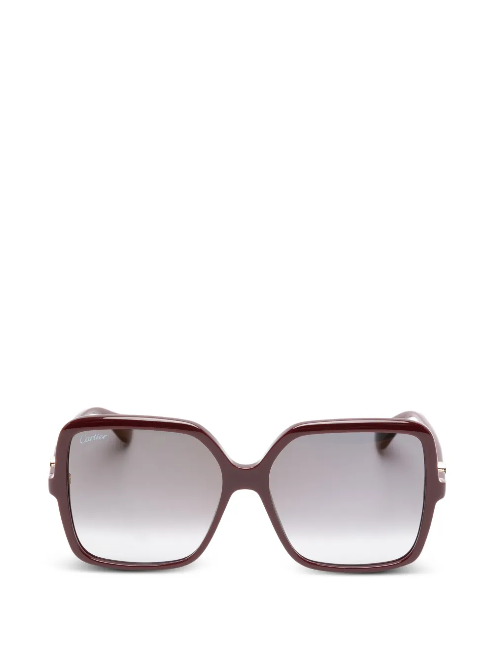 Cartier Eyewear square-frame sunglasses - Rot