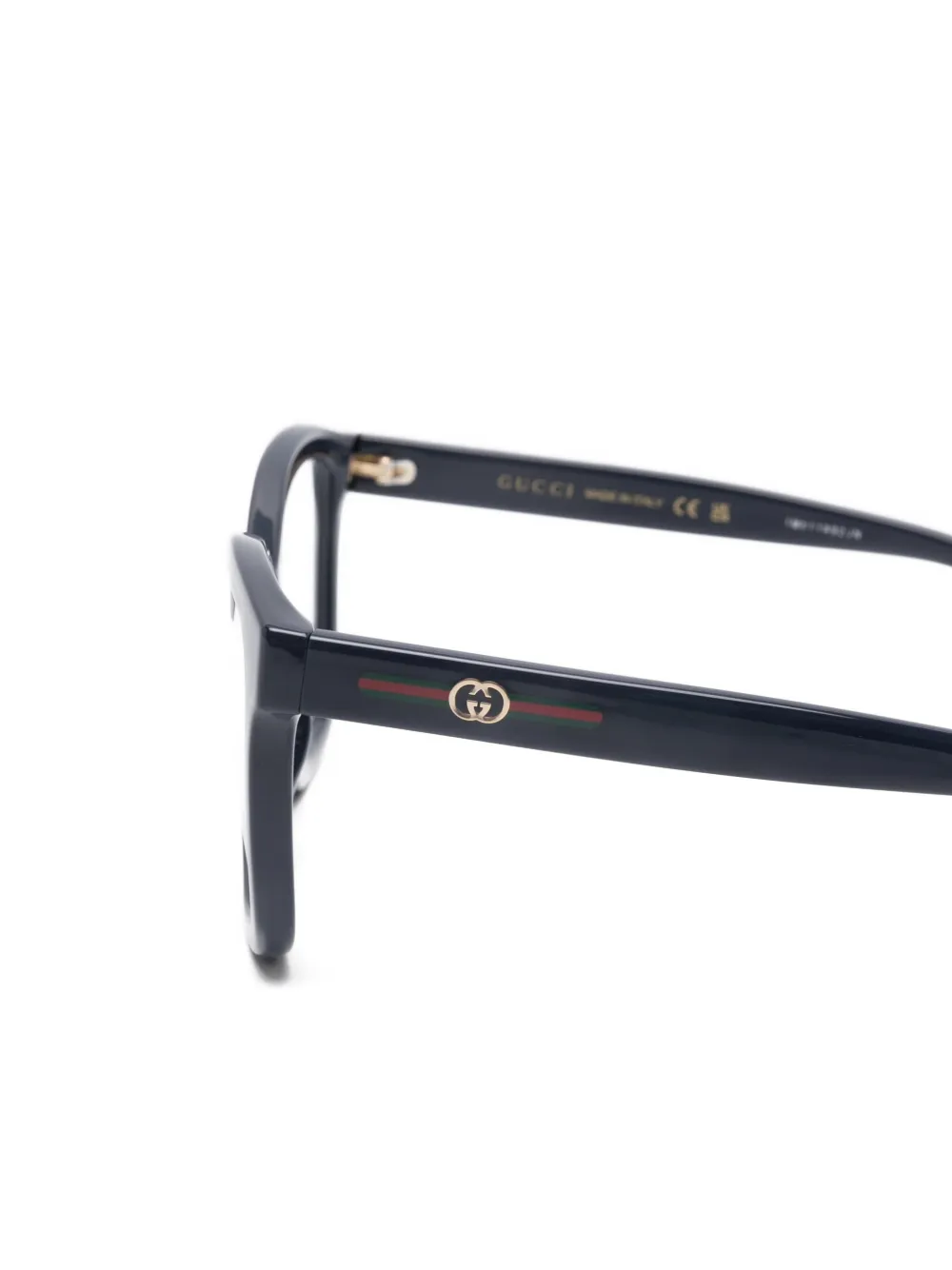  Gucci Eyewear Square-frame Glasses - Blue 