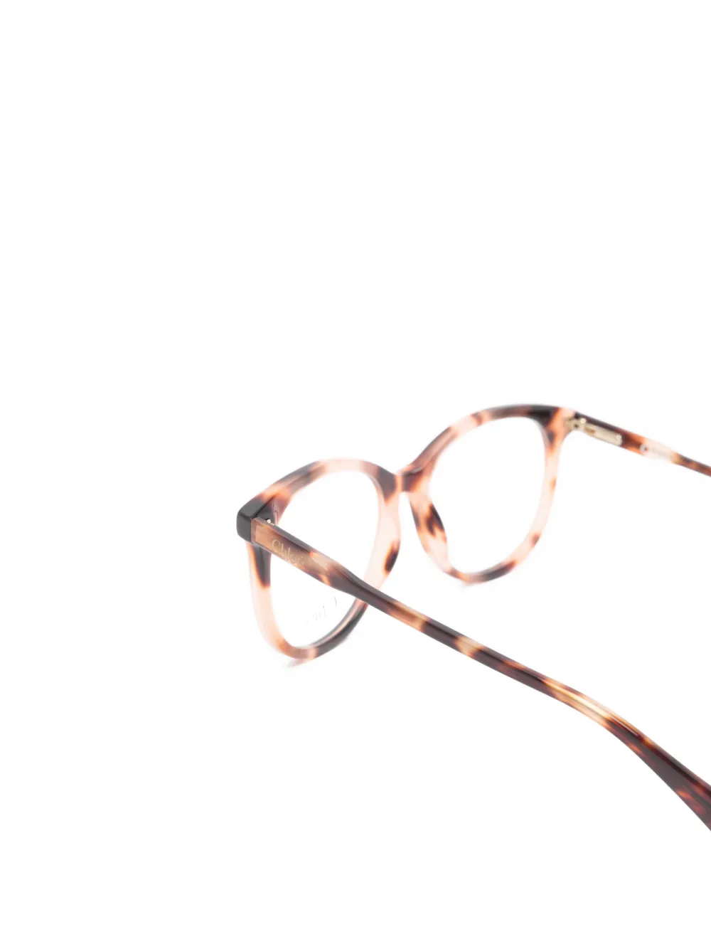 Chloé Eyewear Patterned Glasses - Brown 