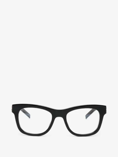 Saint Laurent Eyewear YSL-monogram square-frame glasses