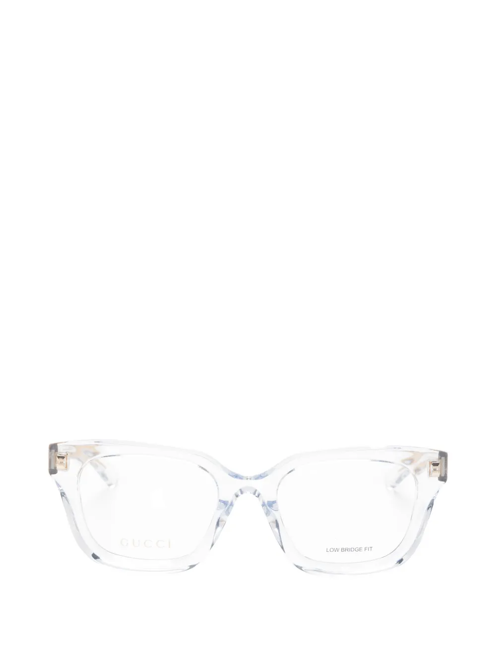 Gucci Eyewear square-frame glasses - Weiß