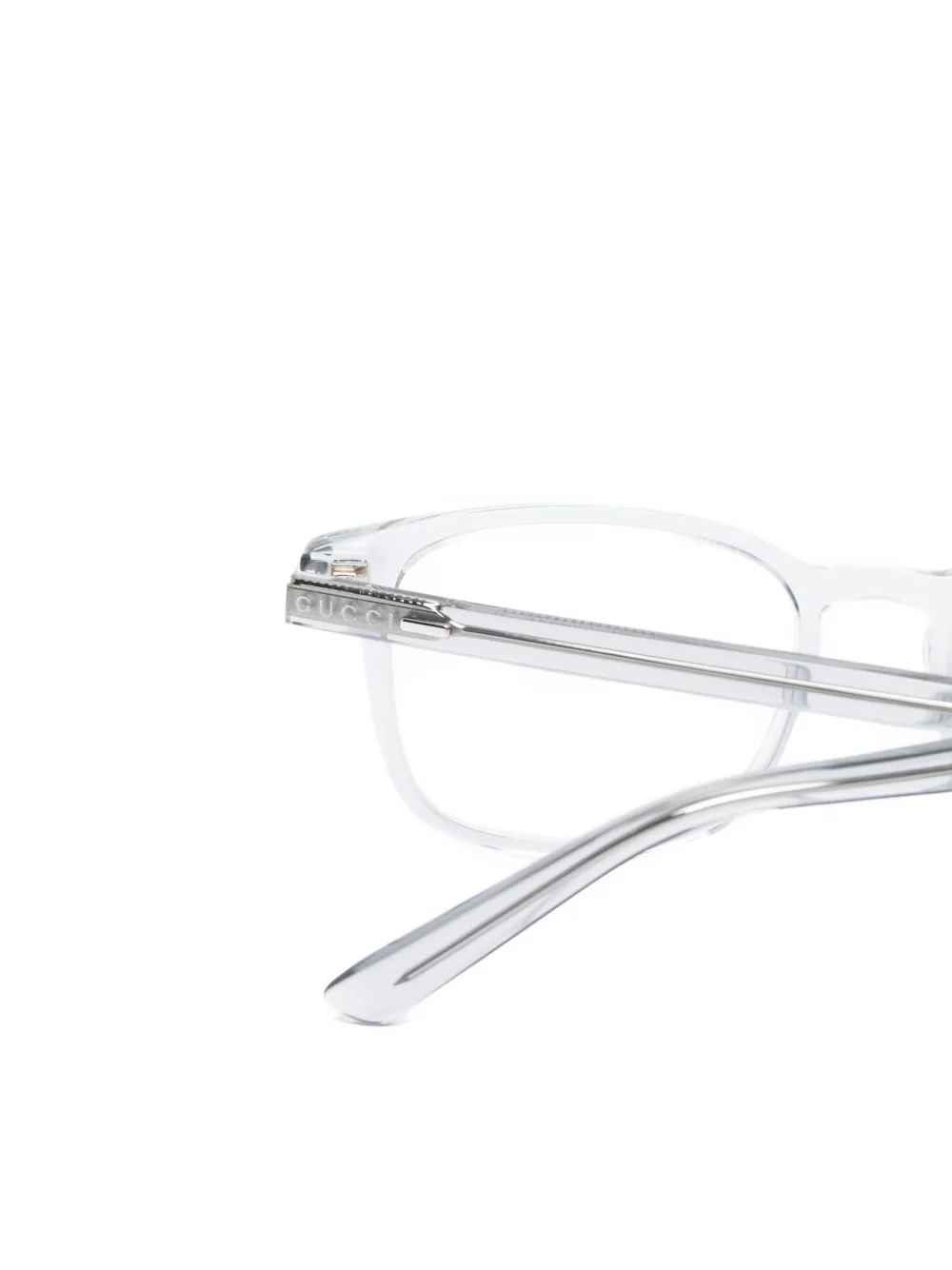 Gucci Eyewear Bril met vierkant montuur Grijs