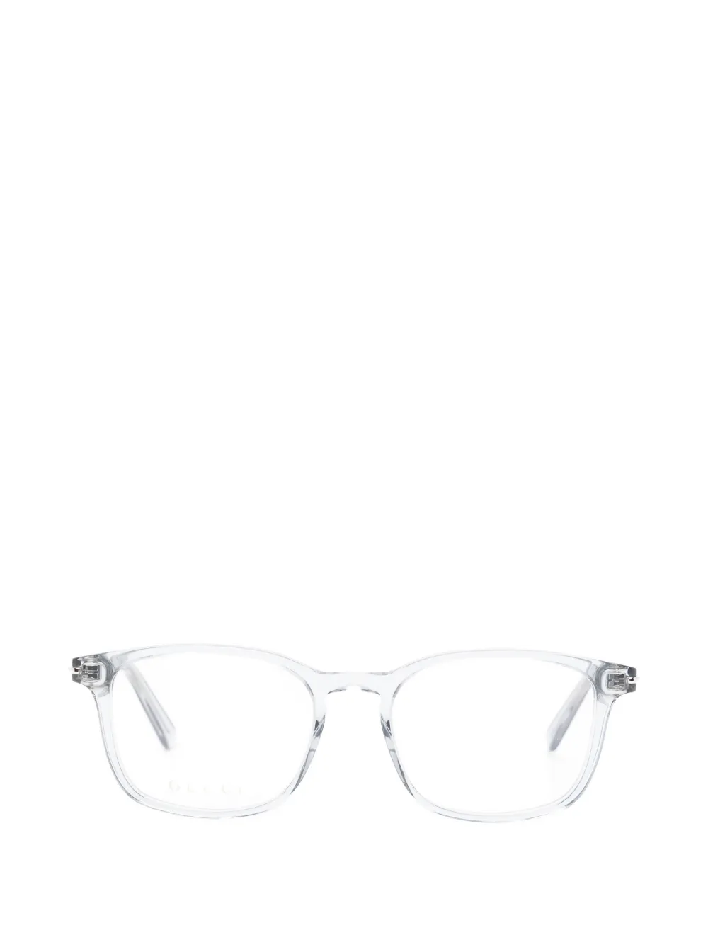 Gucci Square-frame Glasses In Gray