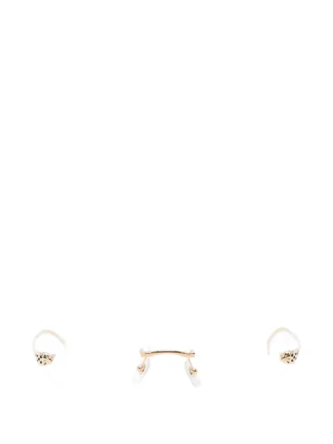 Cartier Eyewear rimless-frame glasses