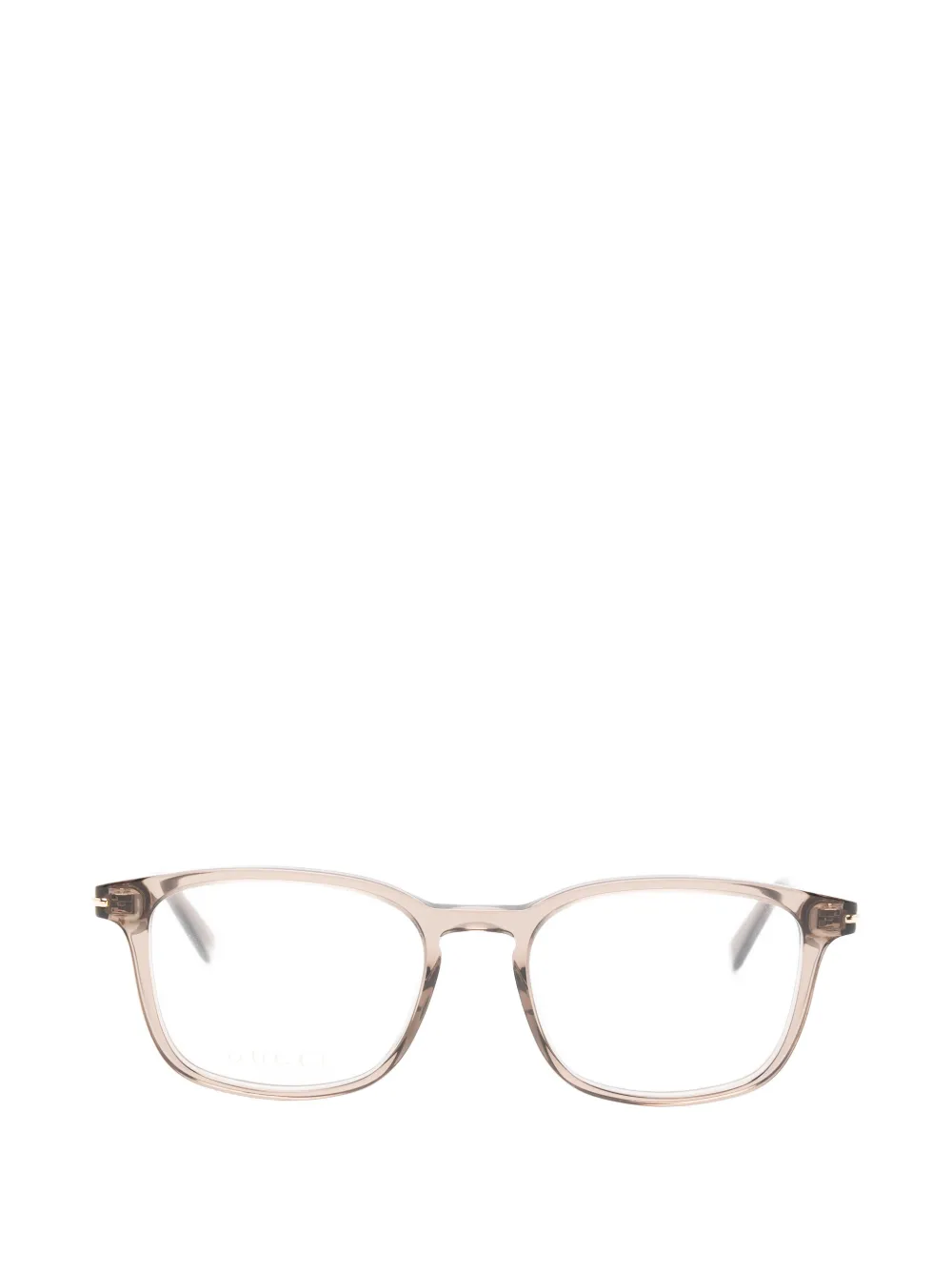 Gucci Eyewear square-frame glasses - Nude