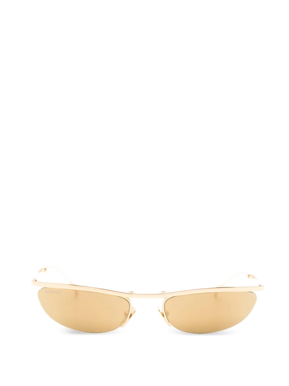 Gucci Eyewear oval-frame sunglasses - Oro