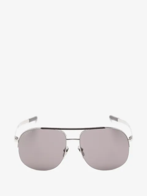Gucci Eyewear Zonnebril met piloten montuur