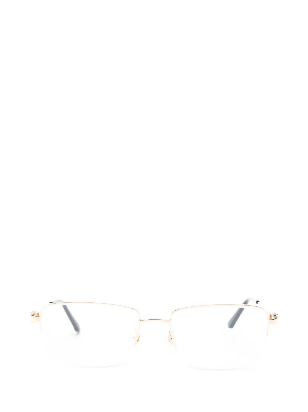 Cartier Eyewear rectangle-frame glasses - Oro