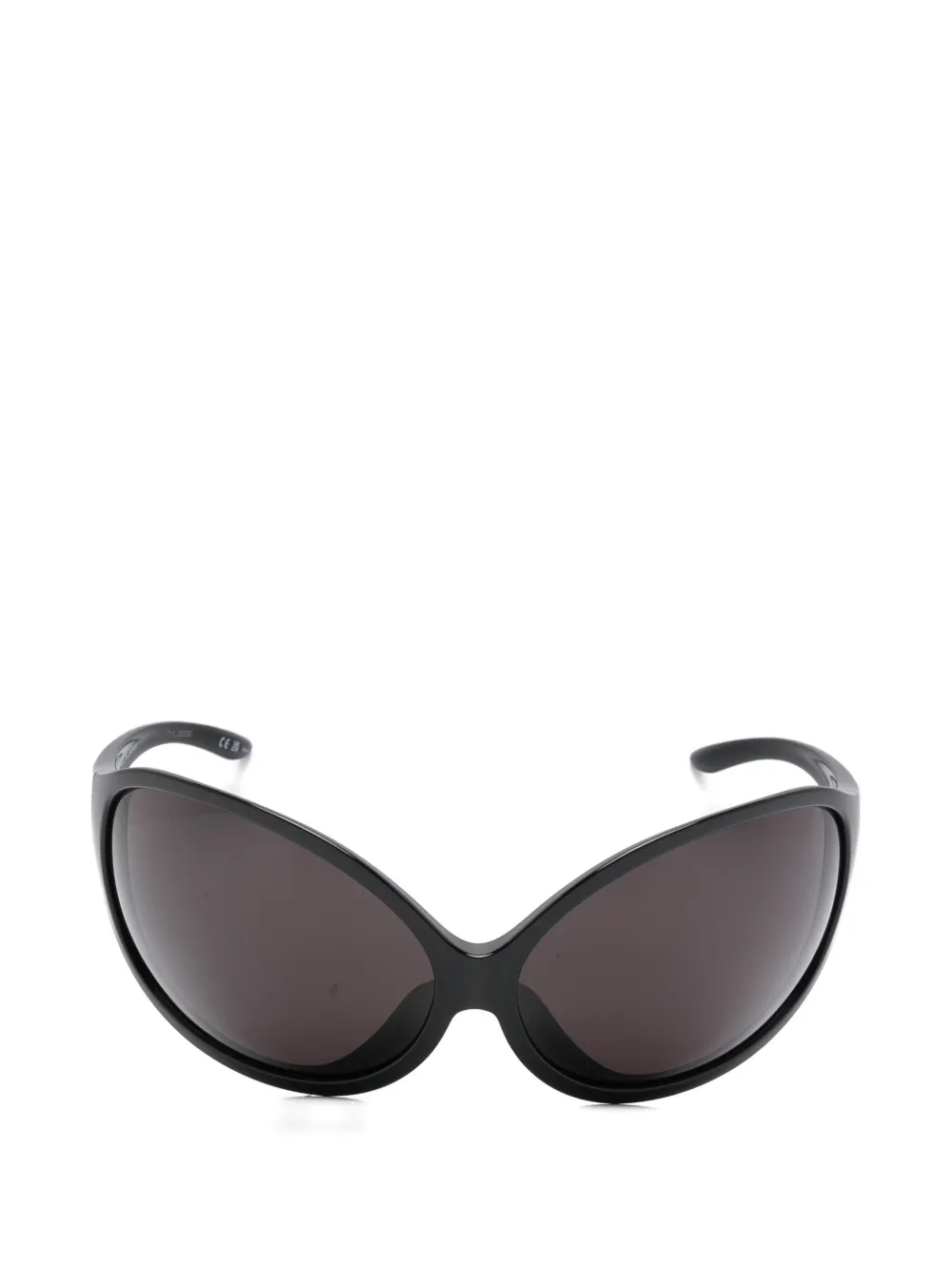 Balenciaga Eyewear Occhiali da sole geometrici - Nero