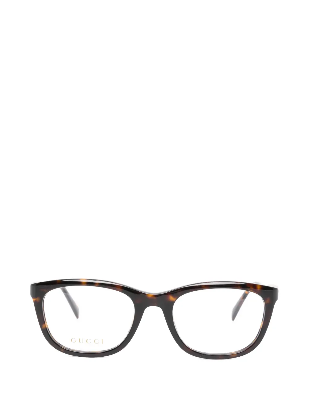 Gucci Square-frame Glasses In Brown