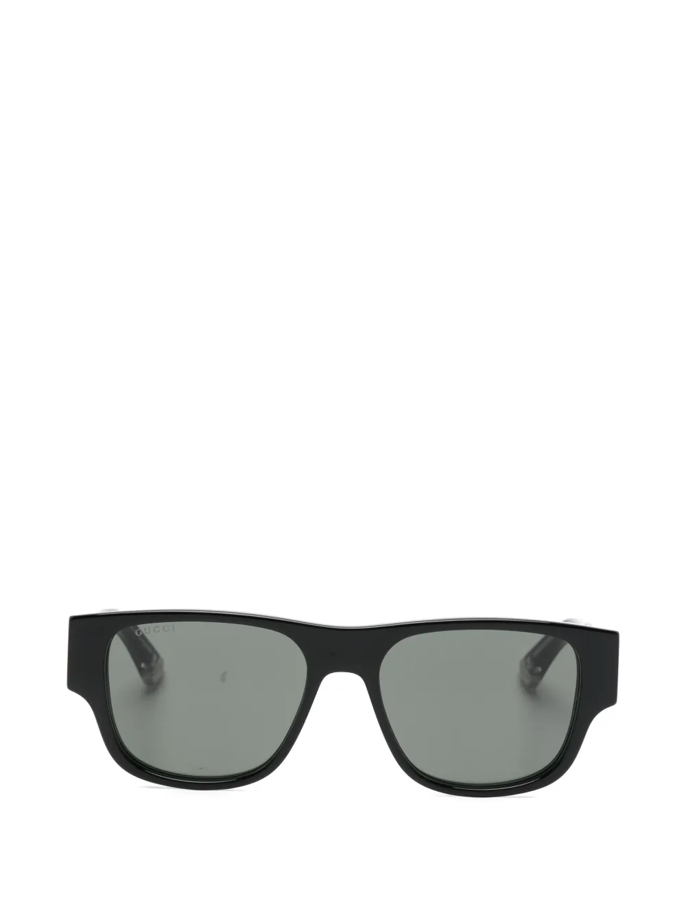 Gucci Eyewear geomtric-frame sunglasses - Nero