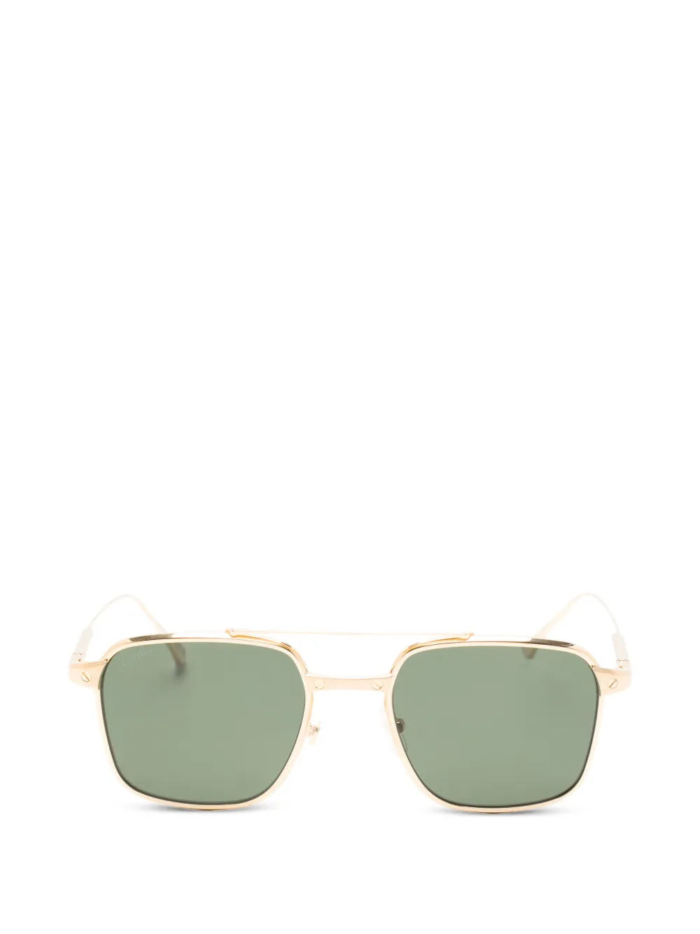Cartier Eyewear square-frame sunglasses - Gold