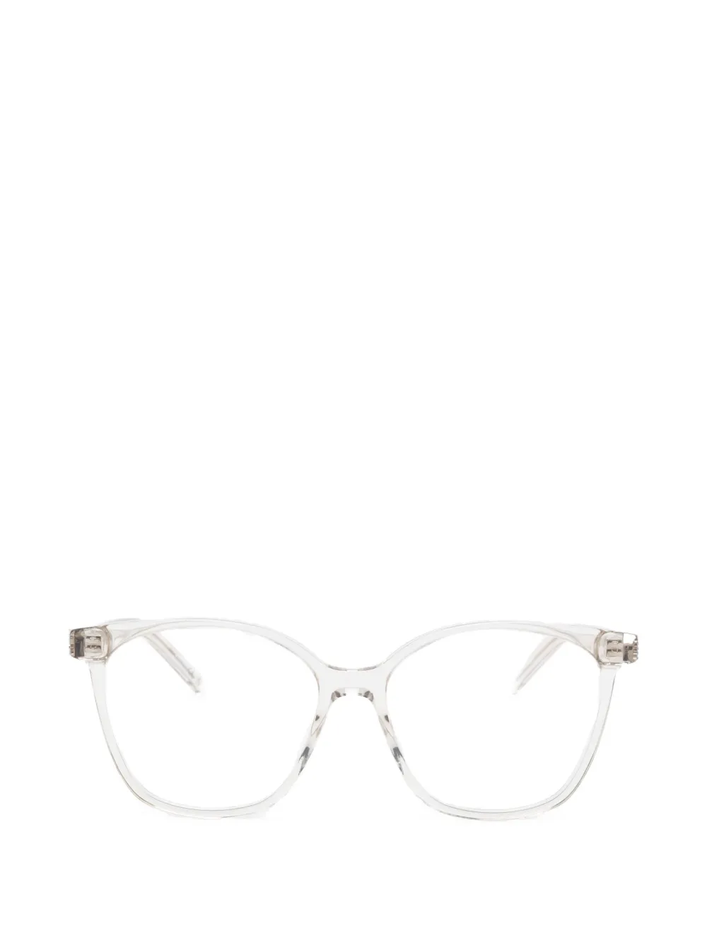 Saint Laurent Eyewear square-frame glasses - Bianco