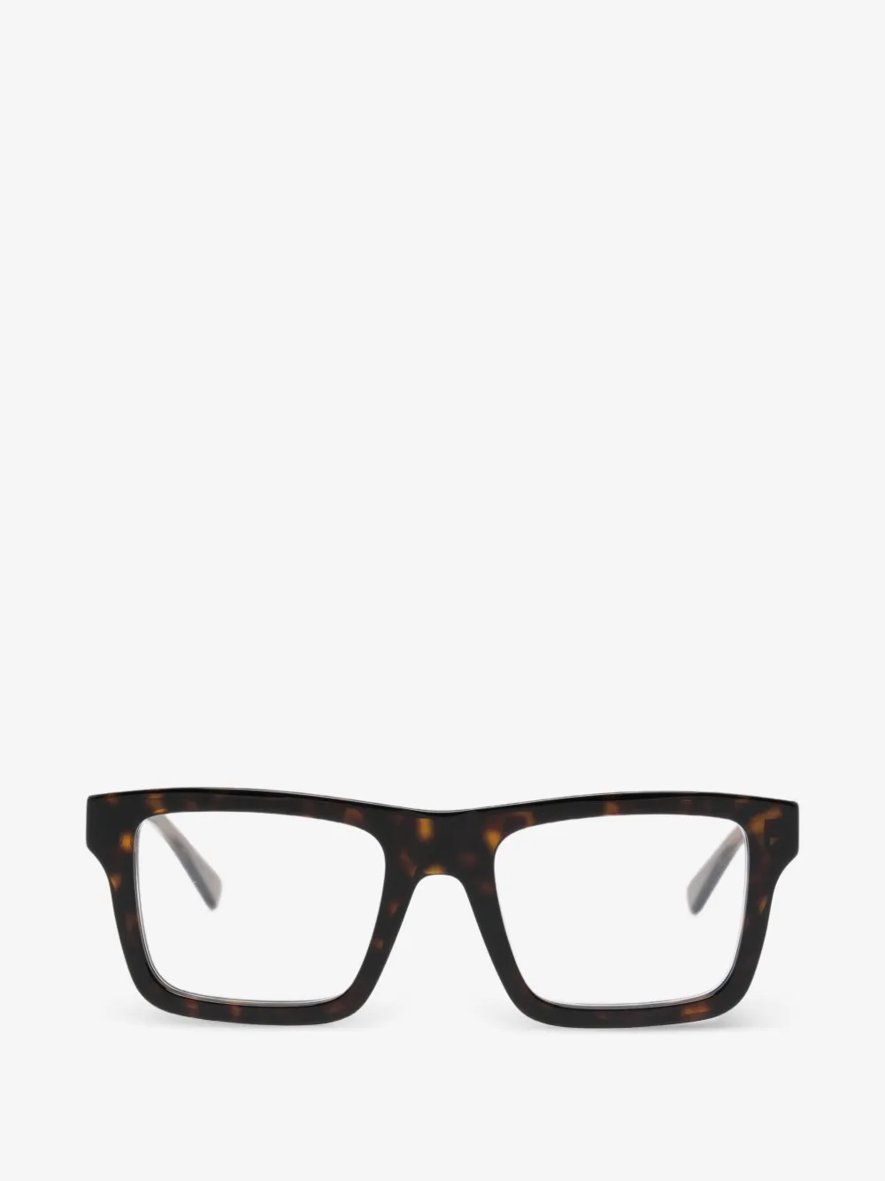 Gucci Eyewear 方形镜框眼镜 | 褐色 | Image 1