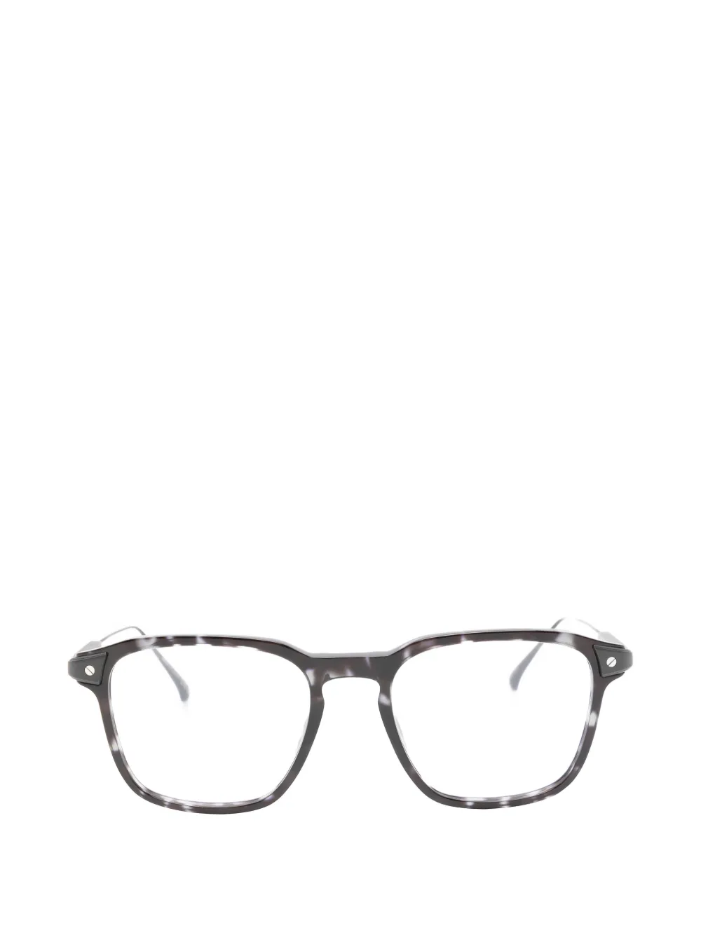 Cartier Eyewear tortoiseshell-pattern glasses - Grigio