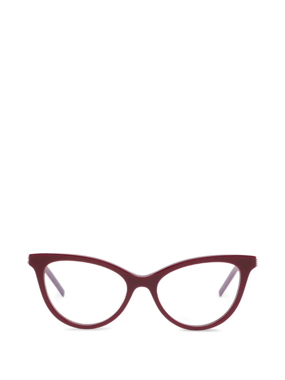 Saint Laurent Eyewear Occhiali cat-eye - Rosso