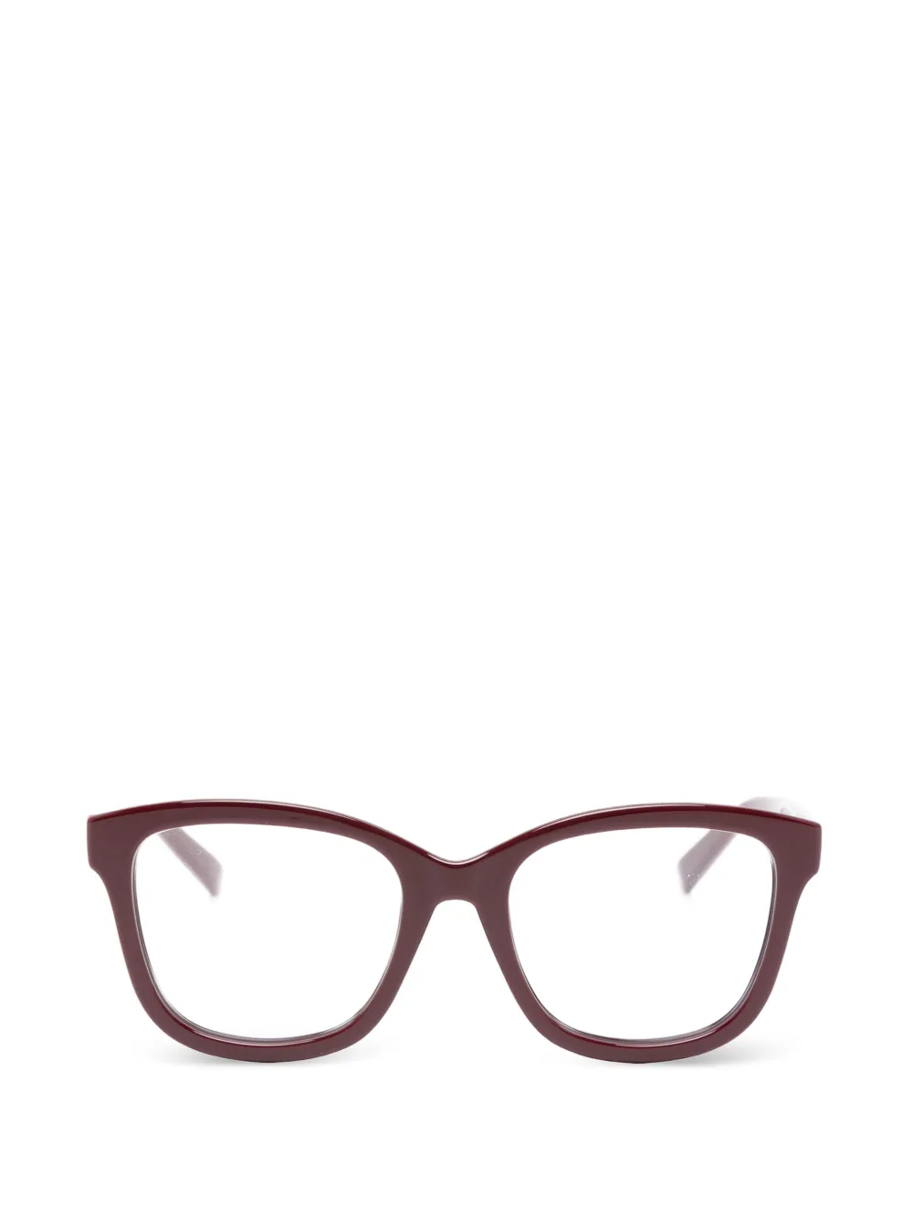 Gucci Eyewear logo-detail glasses - Rot