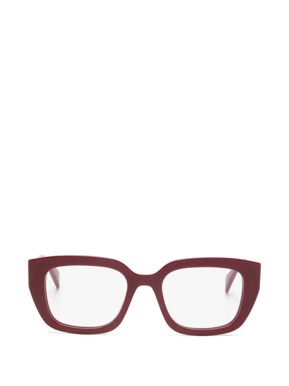 Gucci Eyewear square-frame glasses - Rosso