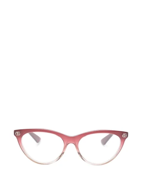 Gucci Eyewear Double G cat-eye glasses