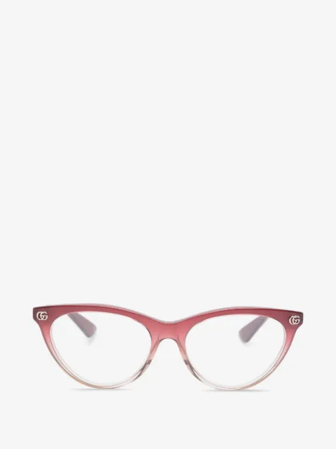 Gucci Eyewear Double G cat-eye glasses