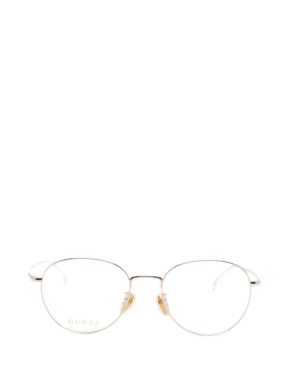 Gucci Eyewear oval-frame glasses - Oro